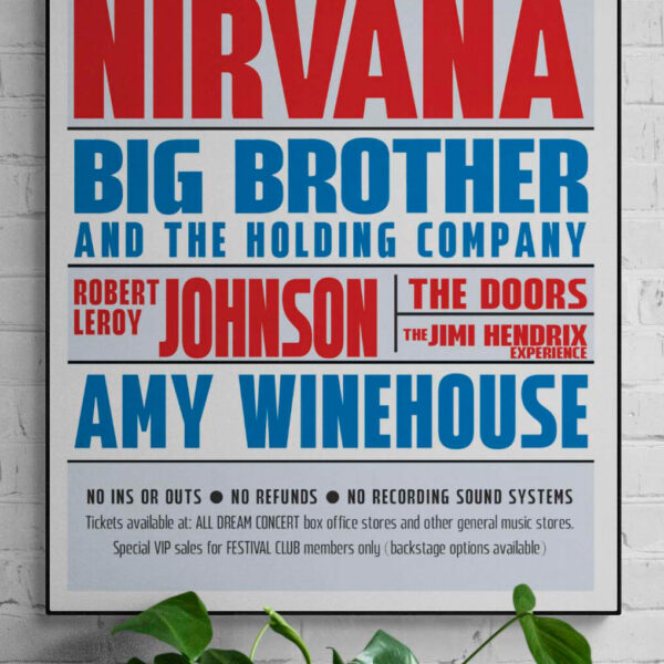 Dream Concert Poster Retro - Image 6