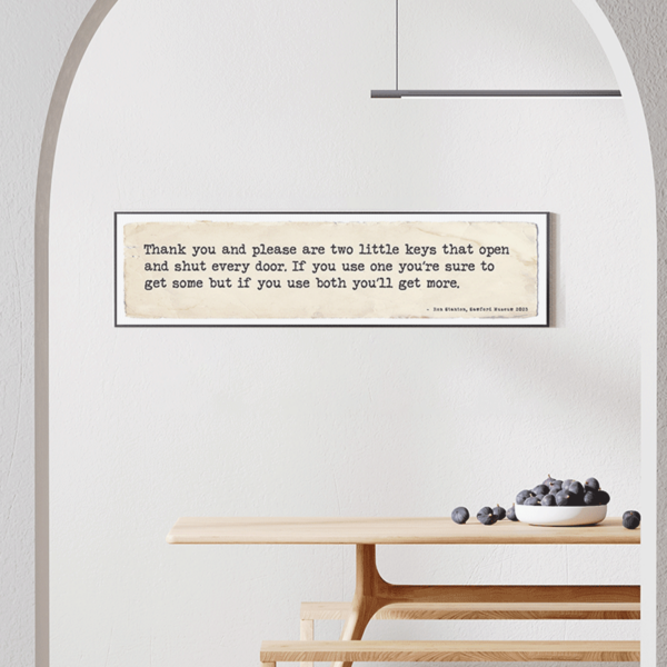 Dream Quote Poster Landscape