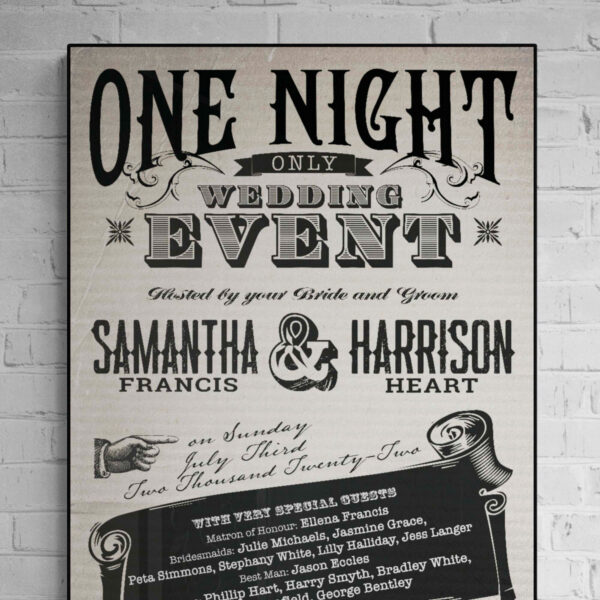 Dream Wedding Poster Country - Image 5