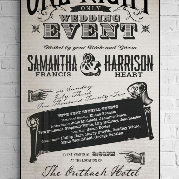 Dream Wedding Poster Country - Image 6