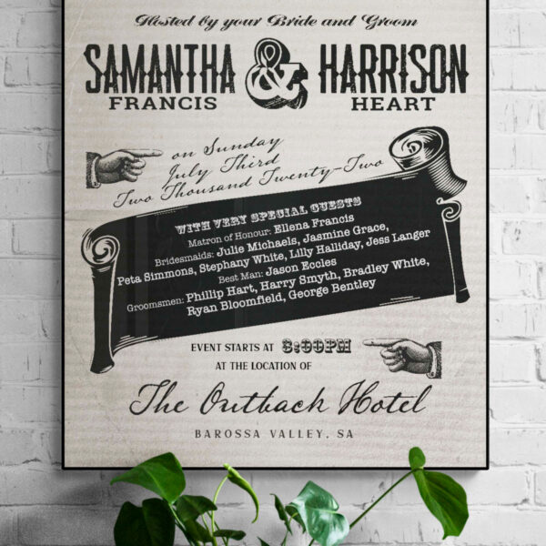 Dream Wedding Poster Country - Image 7