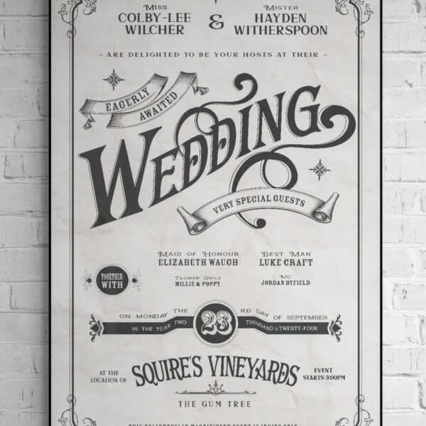 Dream Wedding Poster Traditional - Image 6
