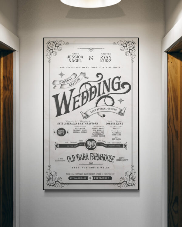 Dream Wedding Poster Traditional - Image 12