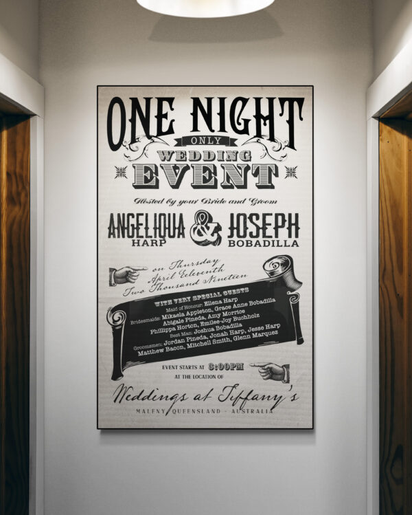 Dream Wedding Poster Country - Image 12