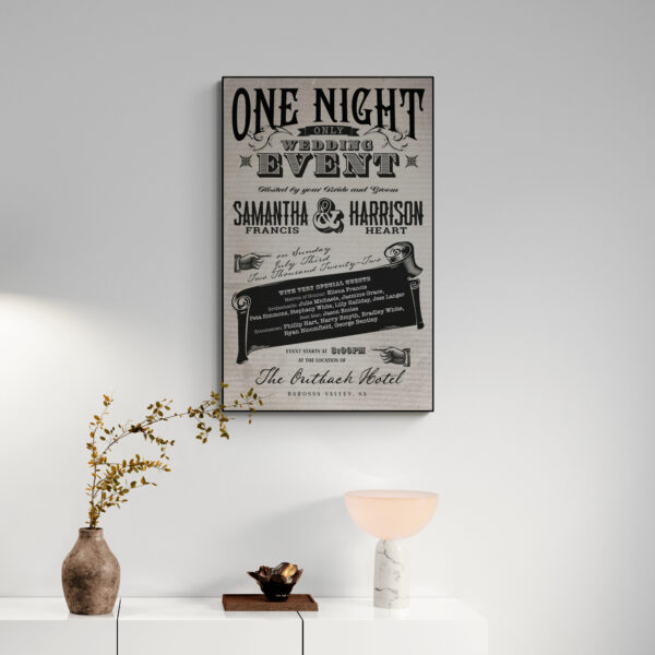 Dream Wedding Poster Country - Image 10
