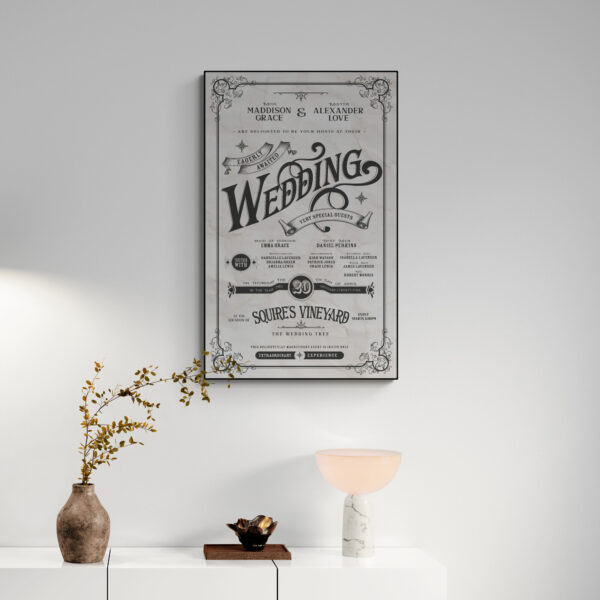 Dream Wedding Poster Traditional - Image 10