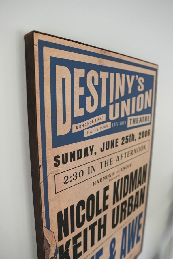Dream Wedding Poster Theatre Style - Image 19