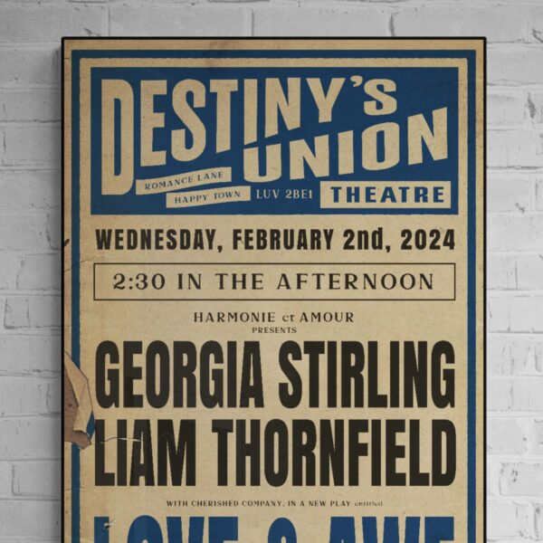 Dream Wedding Poster Theatre Style - Image 6