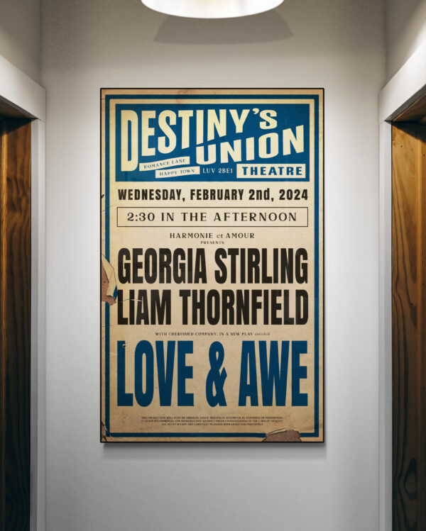 Dream Wedding Poster Theatre Style - Image 13