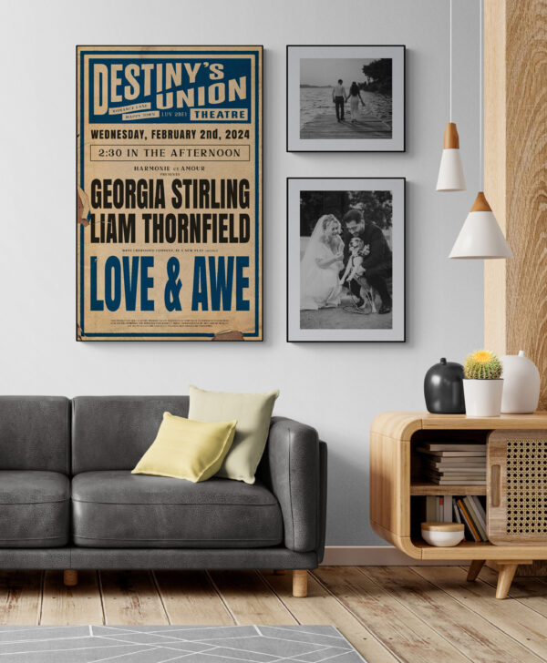 Dream Wedding Poster Theatre Style - Image 4