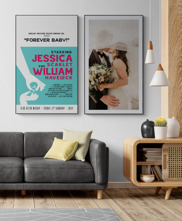 Dream Wedding Poster Movie Style - Image 3