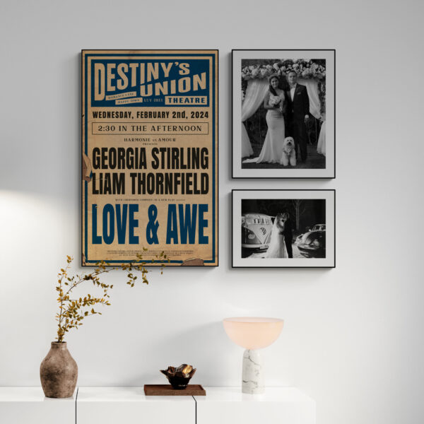 Dream Wedding Poster Theatre Style - Image 12