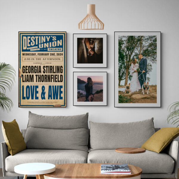 Dream Wedding Poster Theatre Style - Image 10