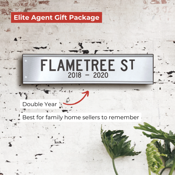 Street Sign Double Year (inc. $100 gift card) 