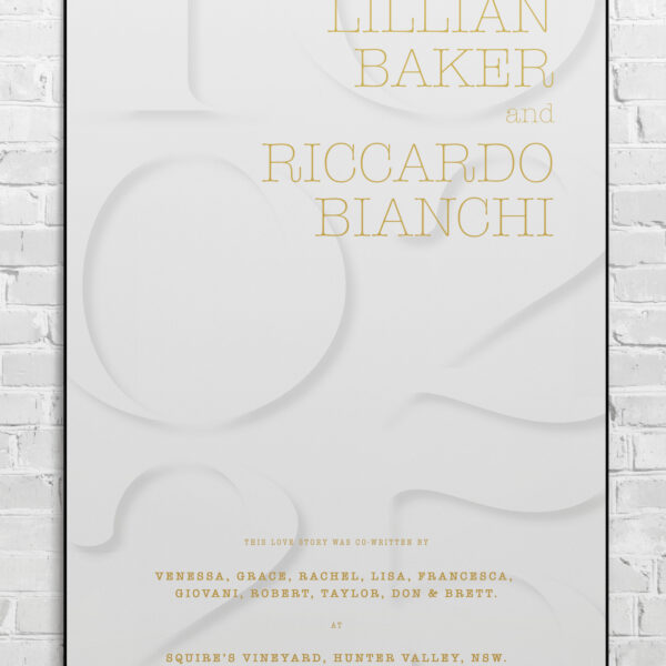 Dream Wedding poster Numbers - Image 7