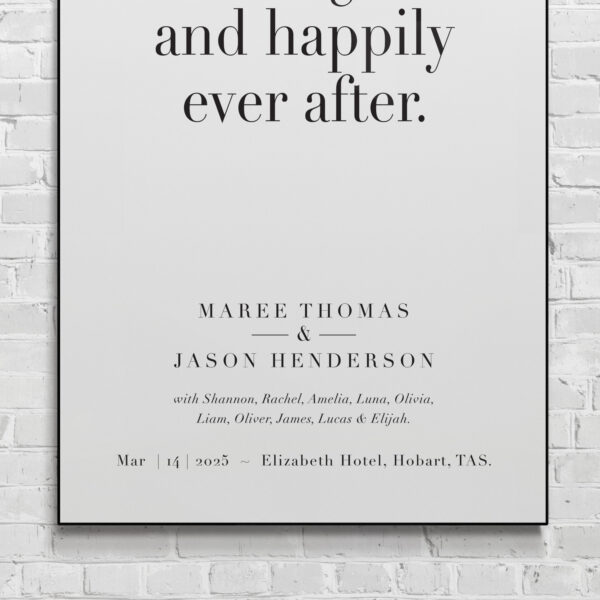Dream Wedding Poster Quote - Image 8
