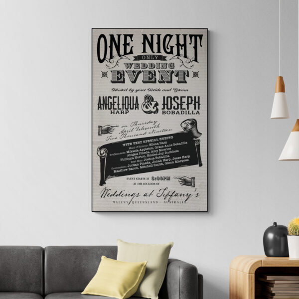 Dream Wedding Poster Country
