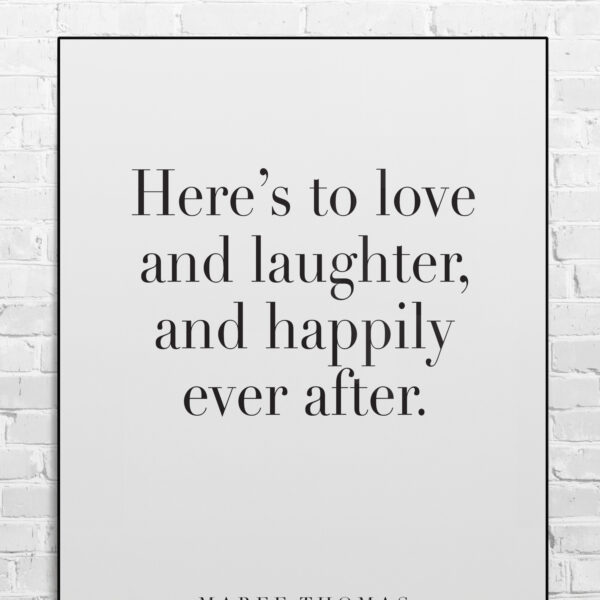 Dream Wedding Poster Quote - Image 6