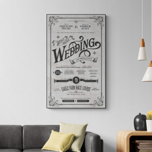 Dream Wedding Poster Traditional