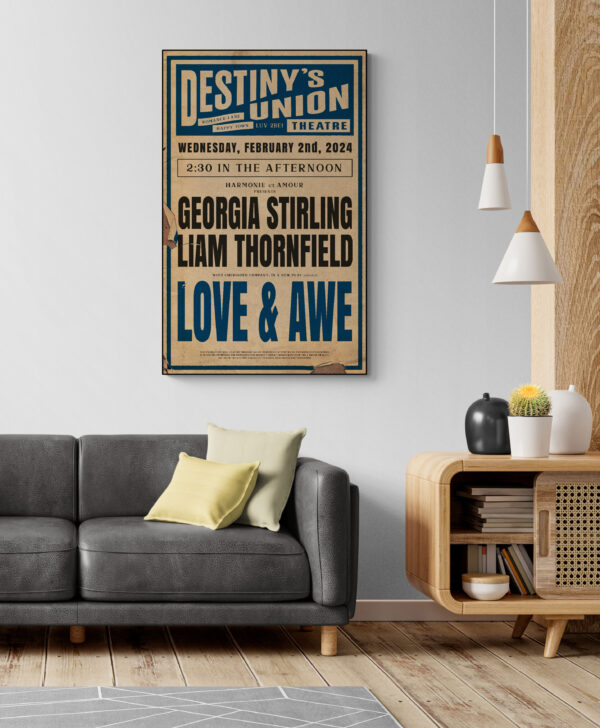 Dream Wedding Poster Theatre Style - Image 2