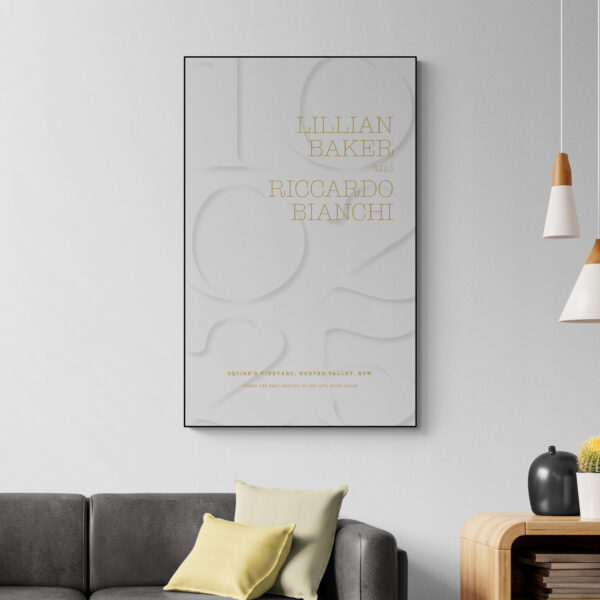 Dream Wedding poster Numbers