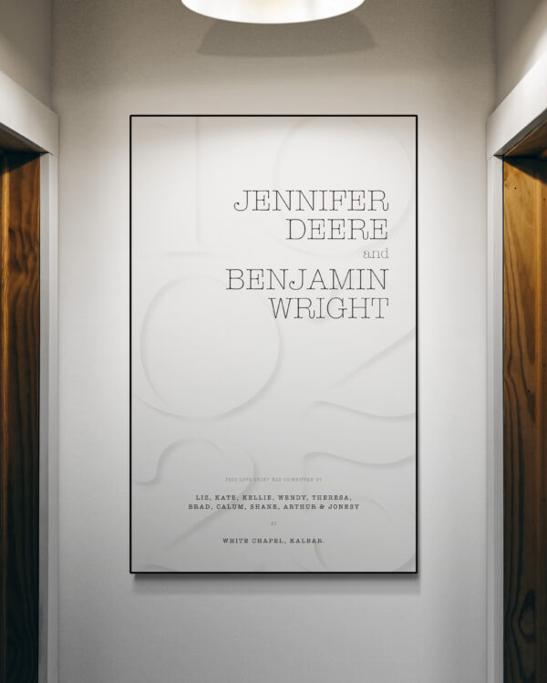 Dream Wedding poster Numbers - Image 13