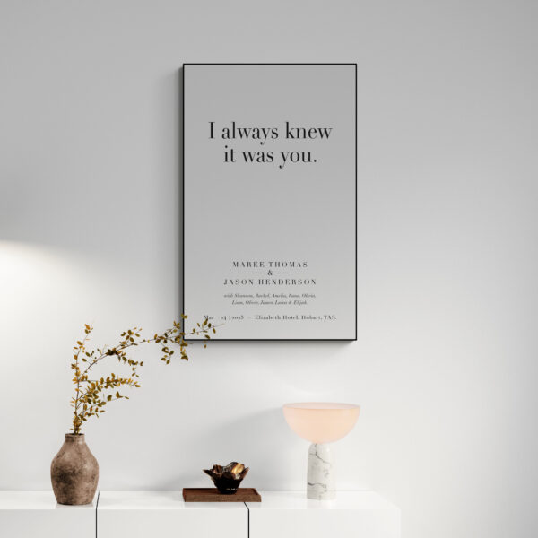 Dream Wedding Poster Quote - Image 9