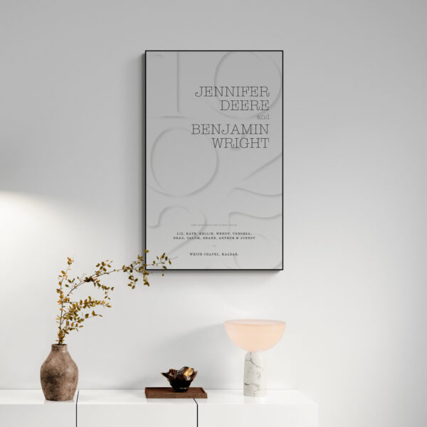 Dream Wedding poster Numbers - Image 9